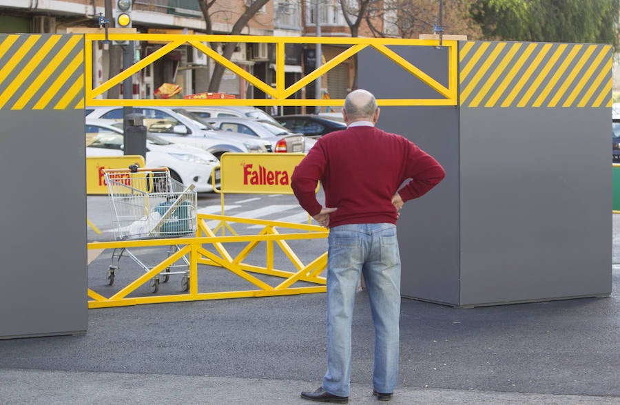 Las principales demarcaciones lucen ya los adelantados trabajos artesanos.