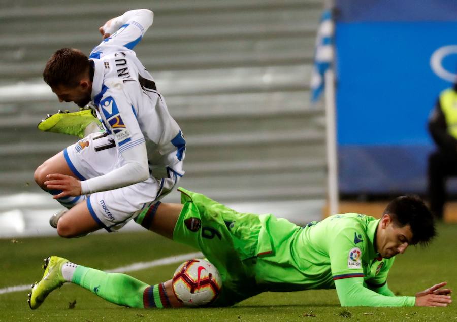 Las mejores fotos del partido de la jornada 28 de LaLiga en Anoeta