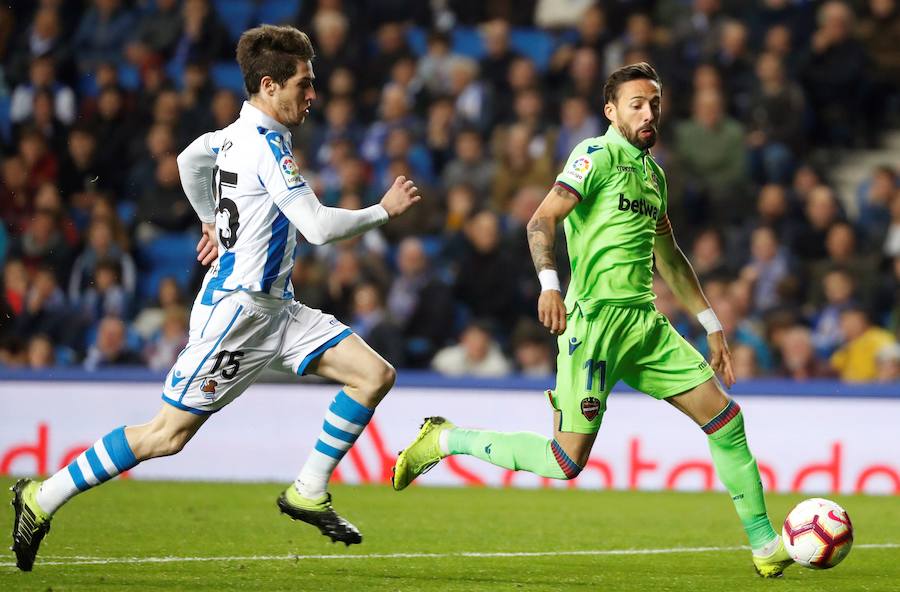 Las mejores fotos del partido de la jornada 28 de LaLiga en Anoeta