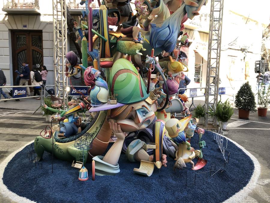 Fotos: Así es la falla infantil de Maestro Gozalbo-Conce Altea, primer premio de la sección Especial 2019 de las Fallas de Valencia