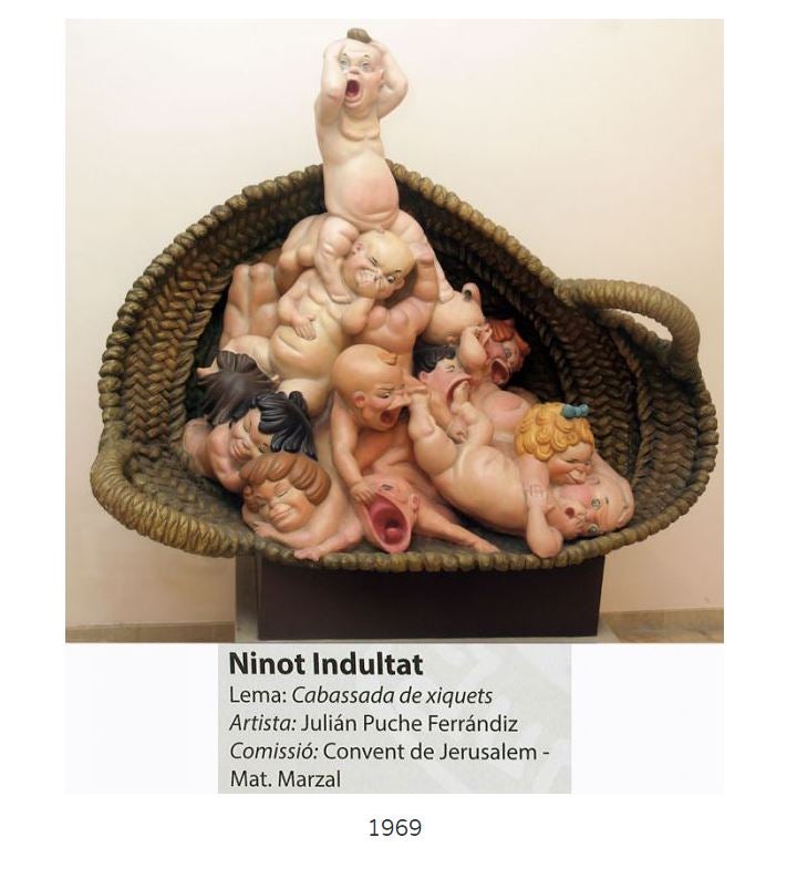 Conoce los ninot indultats de las Fallas en los últimos 79 años. Las fotos de Junta Central Fallera muestran cómo han evolucionado los monumentos que se han salvado del fuego. También puedes ver cuáles fueron  todos los ninots indultats de las fallas infantiles  desde 1963.