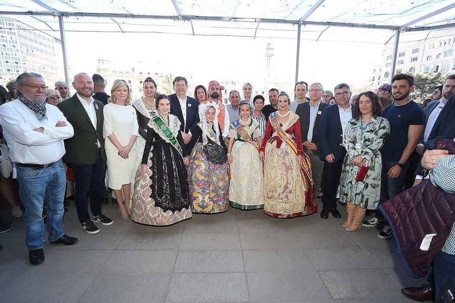 Fotos: Fallas 2019: Mascletà de Pirotecnia Vulcano en la plaza del Ayuntamiento