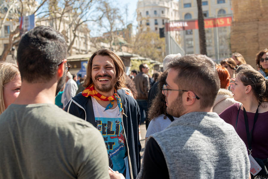 Fotos: Fotos de la mascletà de este lunes 18 de marzo