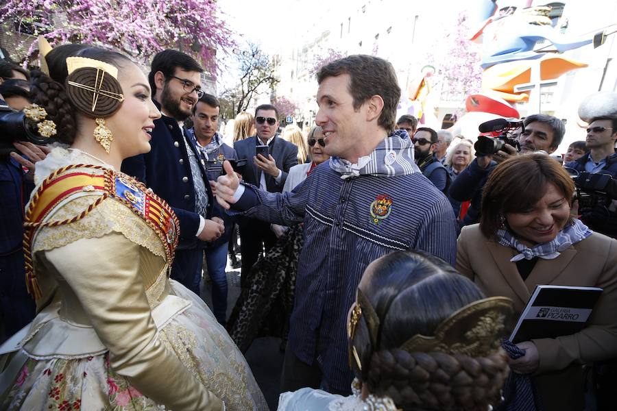 Fotos: Pablo Casado visita las Fallas