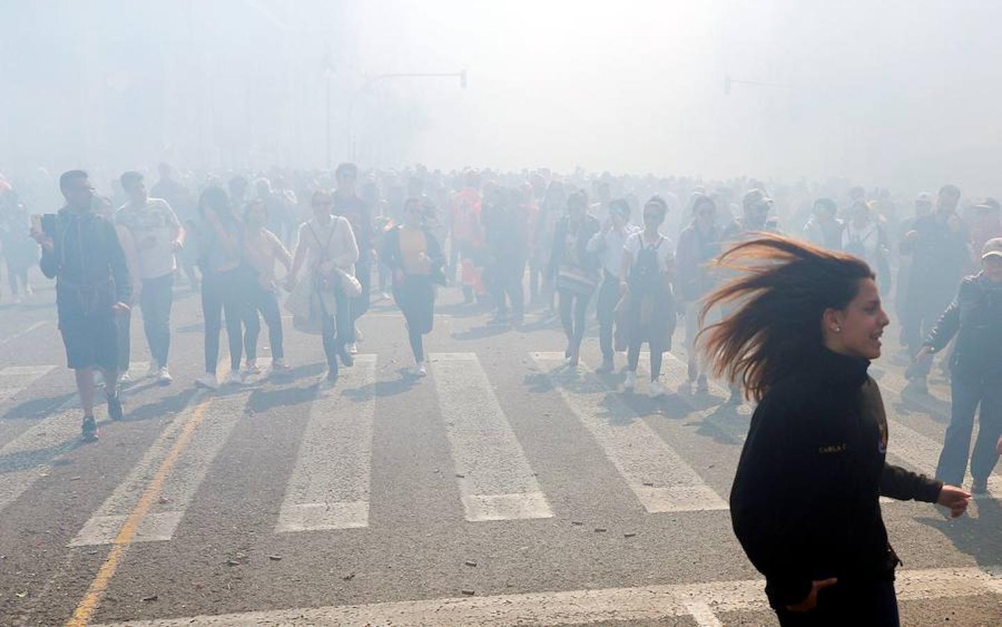 Fotos: Mascletà del 19 de marzo en las Fallas 2019