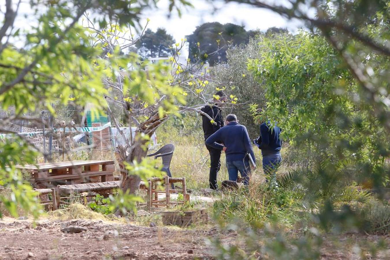 Fotos: Búsqueda del arma homicida del doble crimen de los dos niños de Godella