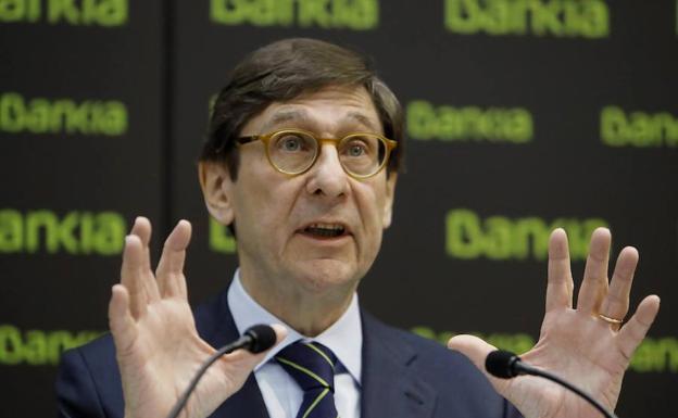 El presidente de Bankia, José Ignacio Goirigolzarri. 