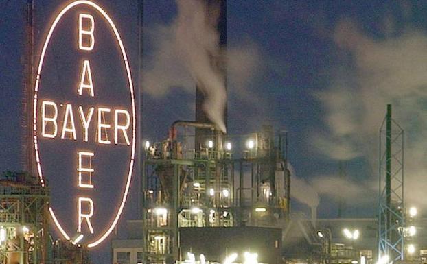 Fábrica de Bayer en Alemania. 