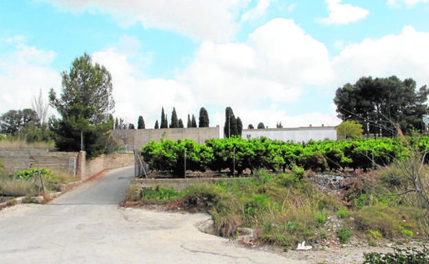 Zona cercana al cementerio donde presuntamente se produjo la agresión. 