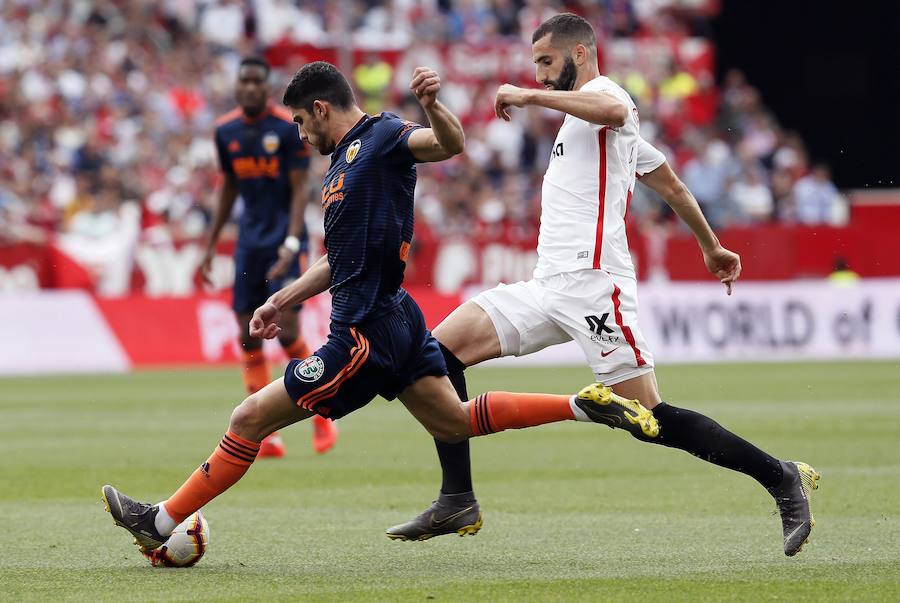 Estas son las fotos del partido de la jornada 29 de LaLiga en el Sánchez Pizjuán