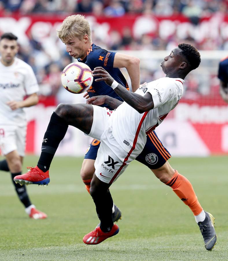 Estas son las fotos del partido de la jornada 29 de LaLiga en el Sánchez Pizjuán