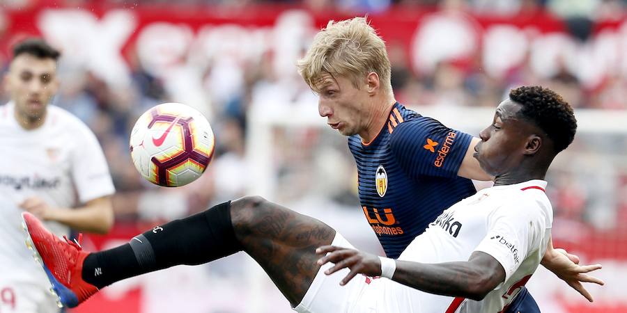 Estas son las fotos del partido de la jornada 29 de LaLiga en el Sánchez Pizjuán