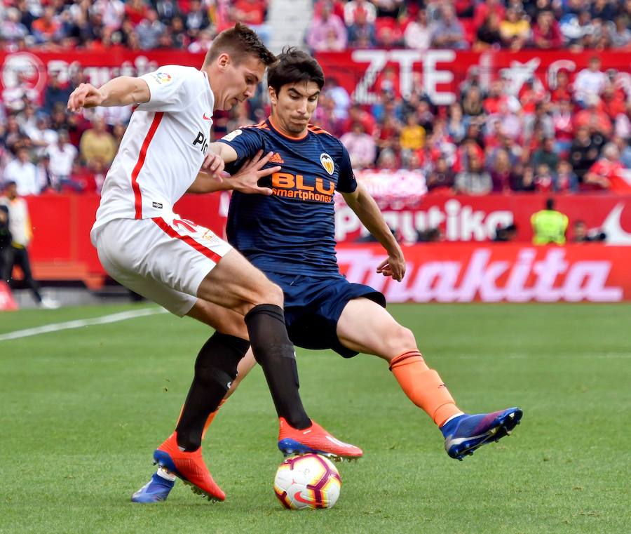 Estas son las fotos del partido de la jornada 29 de LaLiga en el Sánchez Pizjuán