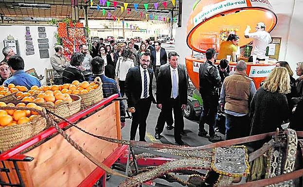 La muestra reúne útiles de labranza antiguos