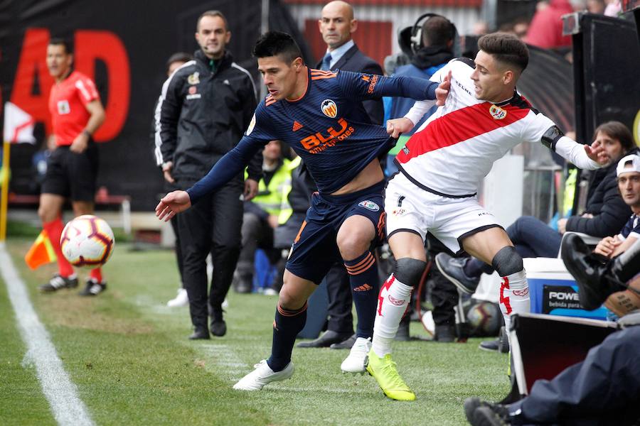 Estas son las mejores fotos que deja el partido de la jornada 31 de LaLiga en Vallecas