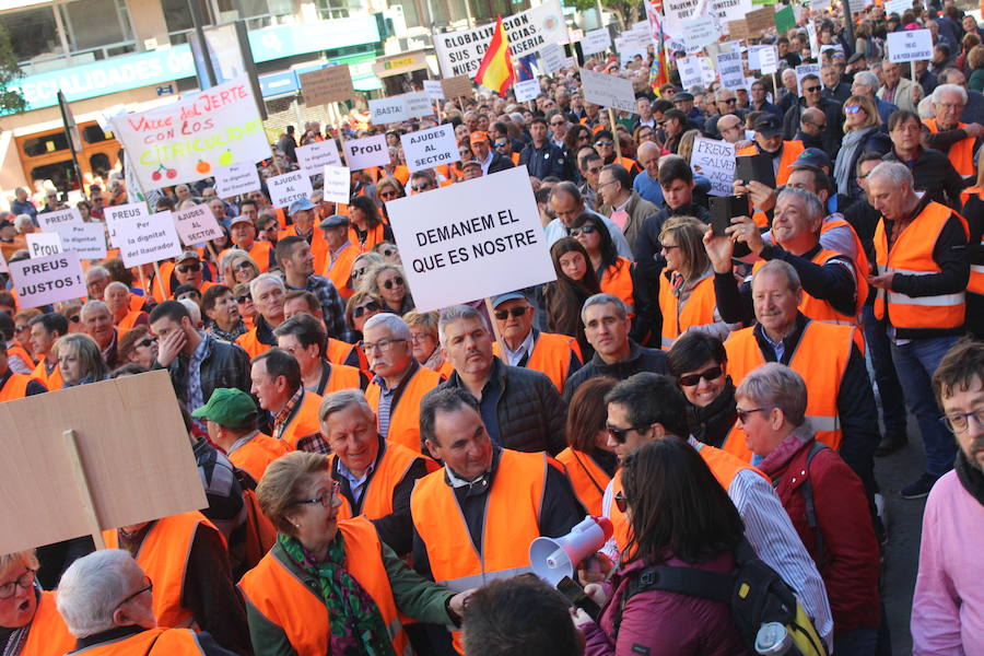 Fotos: Citricultures toman Valencia