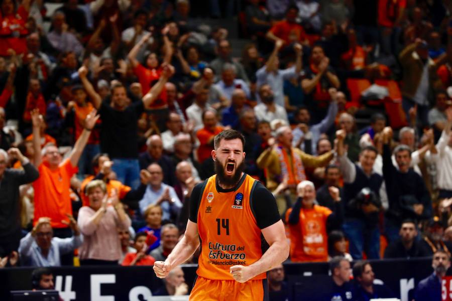 Las mejores fotos del primer partido de la final de EuroCup disputado en la Fonteta