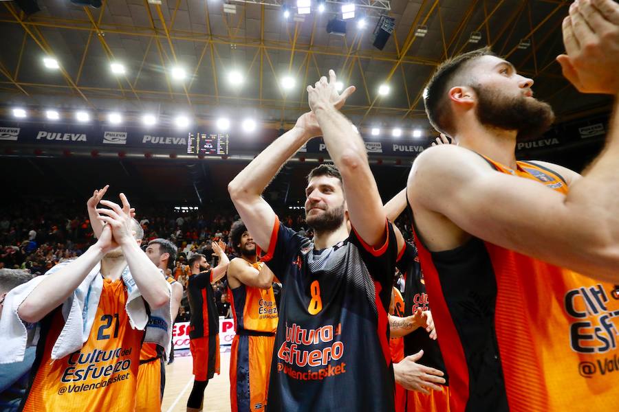 Las mejores fotos del primer partido de la final de EuroCup disputado en la Fonteta