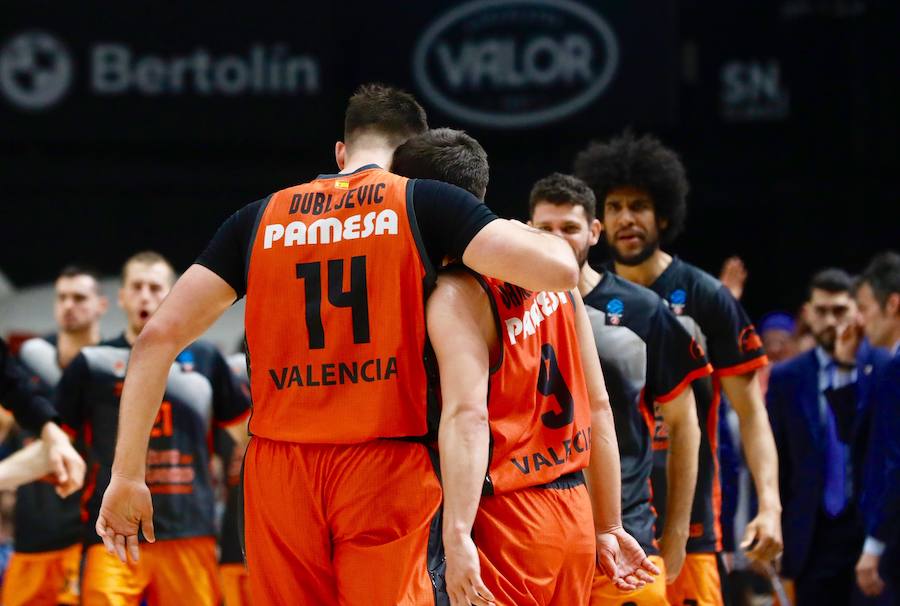 Las mejores fotos del primer partido de la final de EuroCup disputado en la Fonteta