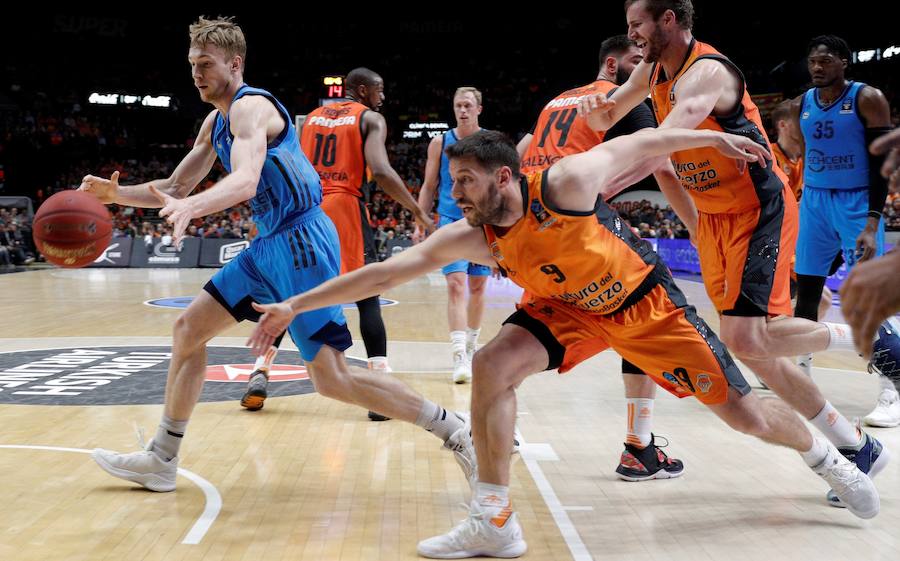 Las mejores fotos del primer partido de la final de EuroCup disputado en la Fonteta