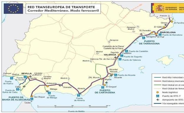 Corredor mediterráneo y Cercanías: lo que dicen en su programa electoral PP, PSPV, Vox, Ciudadanos, Compromís y Podemos en 2019