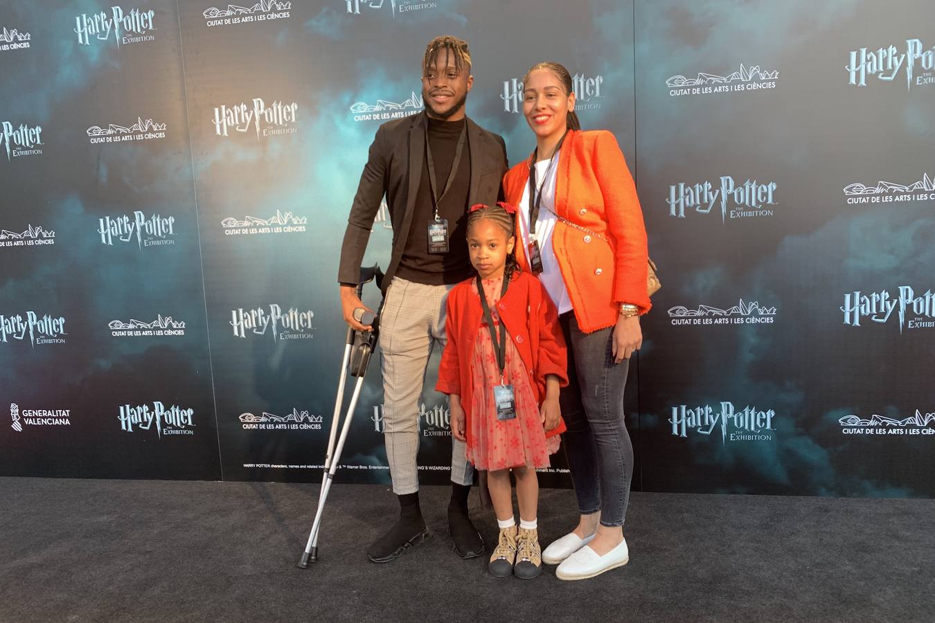 Alfombra roja de la inauguración oficial de la exposición de Harry Potter en Valencia en el Museo de las Ciencias Príncipe Felipe, en la Ciudad de las Artes y las Ciencias. 