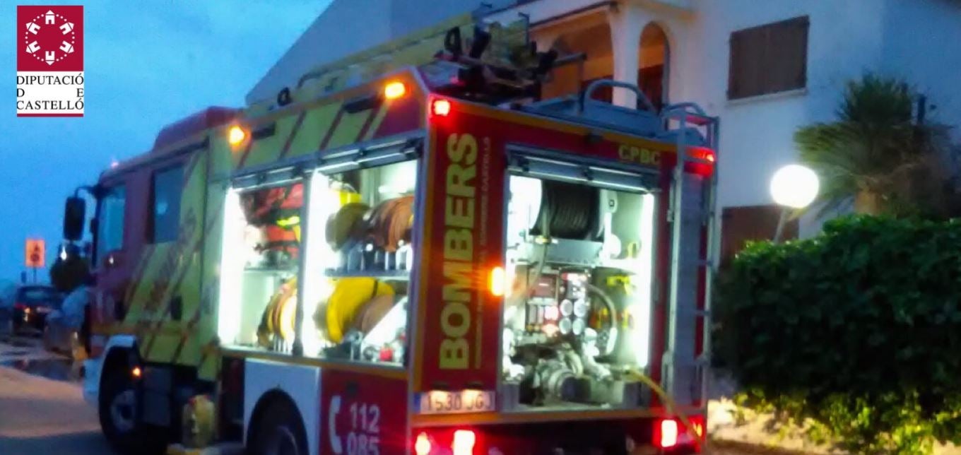 Fallece un hombre de 33 años en el incendio de una vivienda en Vinaròs