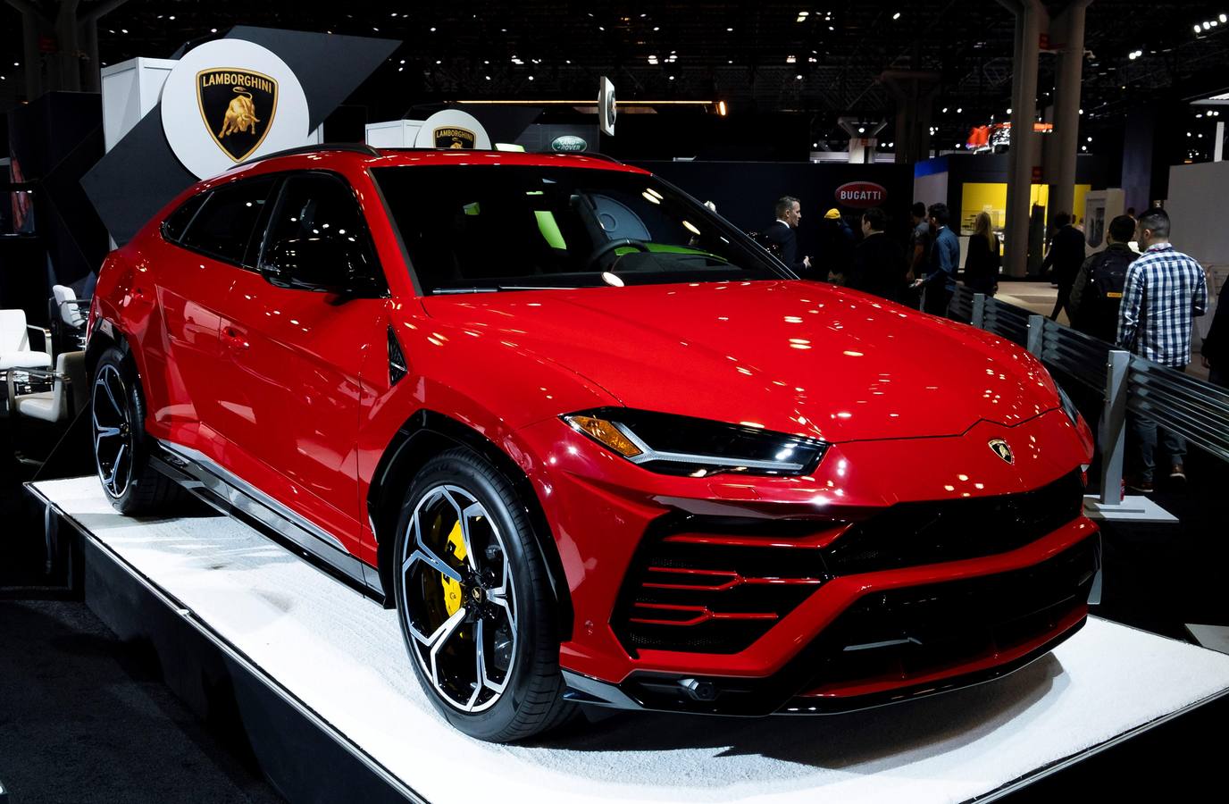 Lamborghini Urus SUV.