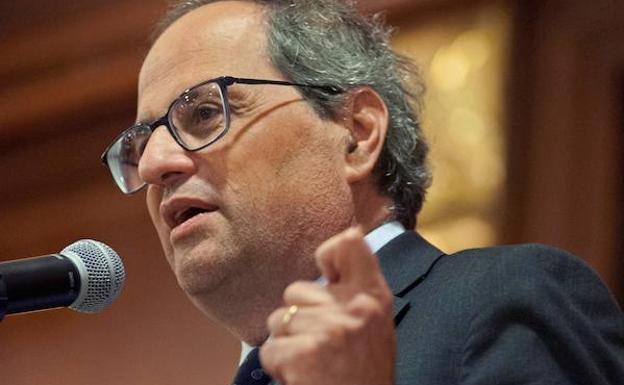 El presidente de la Generalitat, Quim Torra.