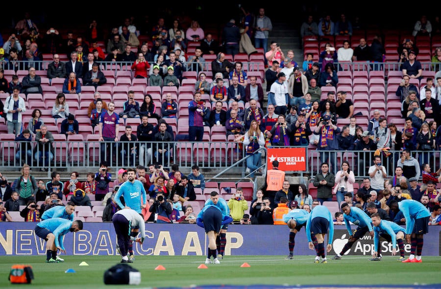 Las mejores fotos del partido de la jornada 35 de LaLiga en el Camp Nou. Un encuentro decisivo para ambos conjuntos