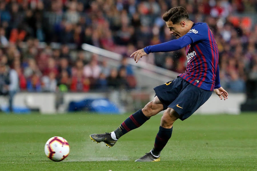 Las mejores fotos del partido de la jornada 35 de LaLiga en el Camp Nou. Un encuentro decisivo para ambos conjuntos