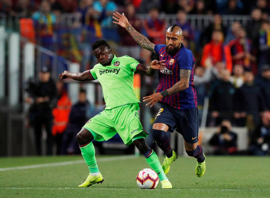 Las mejores fotos del partido de la jornada 35 de LaLiga en el Camp Nou. Un encuentro decisivo para ambos conjuntos