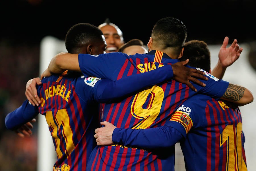 Las mejores fotos del partido de la jornada 35 de LaLiga en el Camp Nou. Un encuentro decisivo para ambos conjuntos