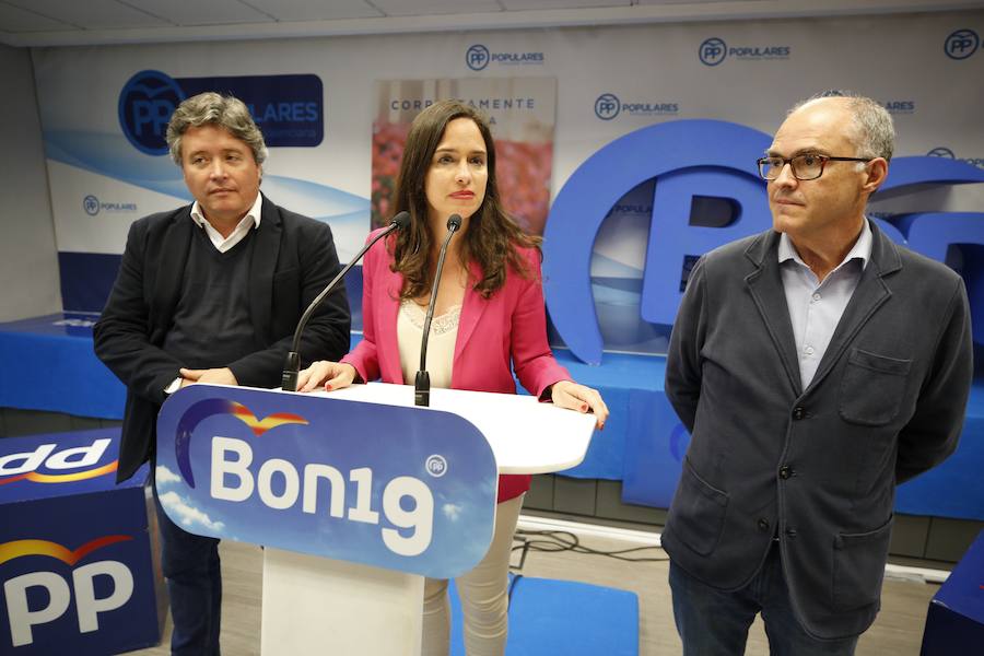 Fotos: Así espera el PP los resultados de las elecciones del 28A