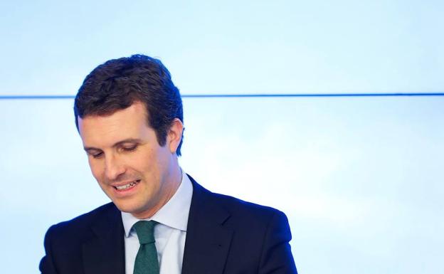 El líder del PP, Pablo Casado.