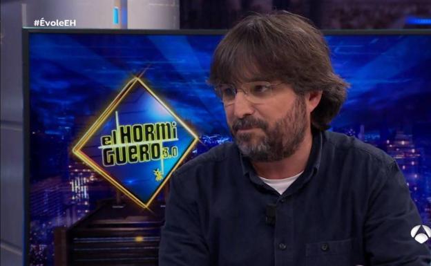 Évole, durante la entrevista en 'El Hormiguero'.