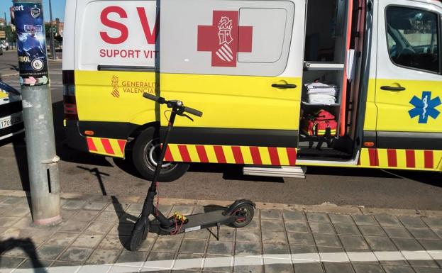 Accidentes de tráfico en Valencia | Fallece el hombre que quedó en muerte cerebral tras sufrir un accidente con patinete en Valencia