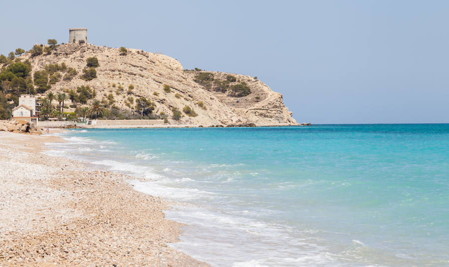 Playa Paradis en La Vila Joiosa (Alicante)