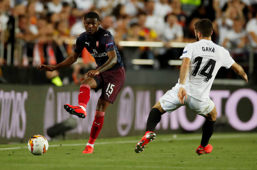 Las mejores fotos del partido de vuelta de semifinales de Europa League disputado en Mestalla