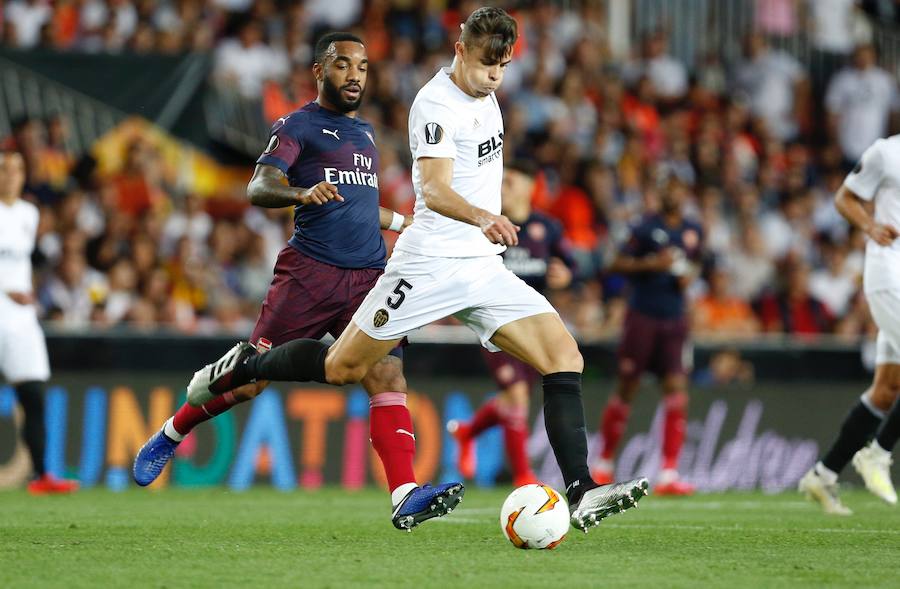 Las mejores fotos del partido de vuelta de semifinales de Europa League disputado en Mestalla