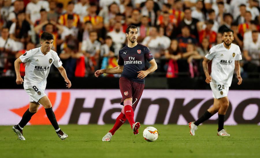 Las mejores fotos del partido de vuelta de semifinales de Europa League disputado en Mestalla