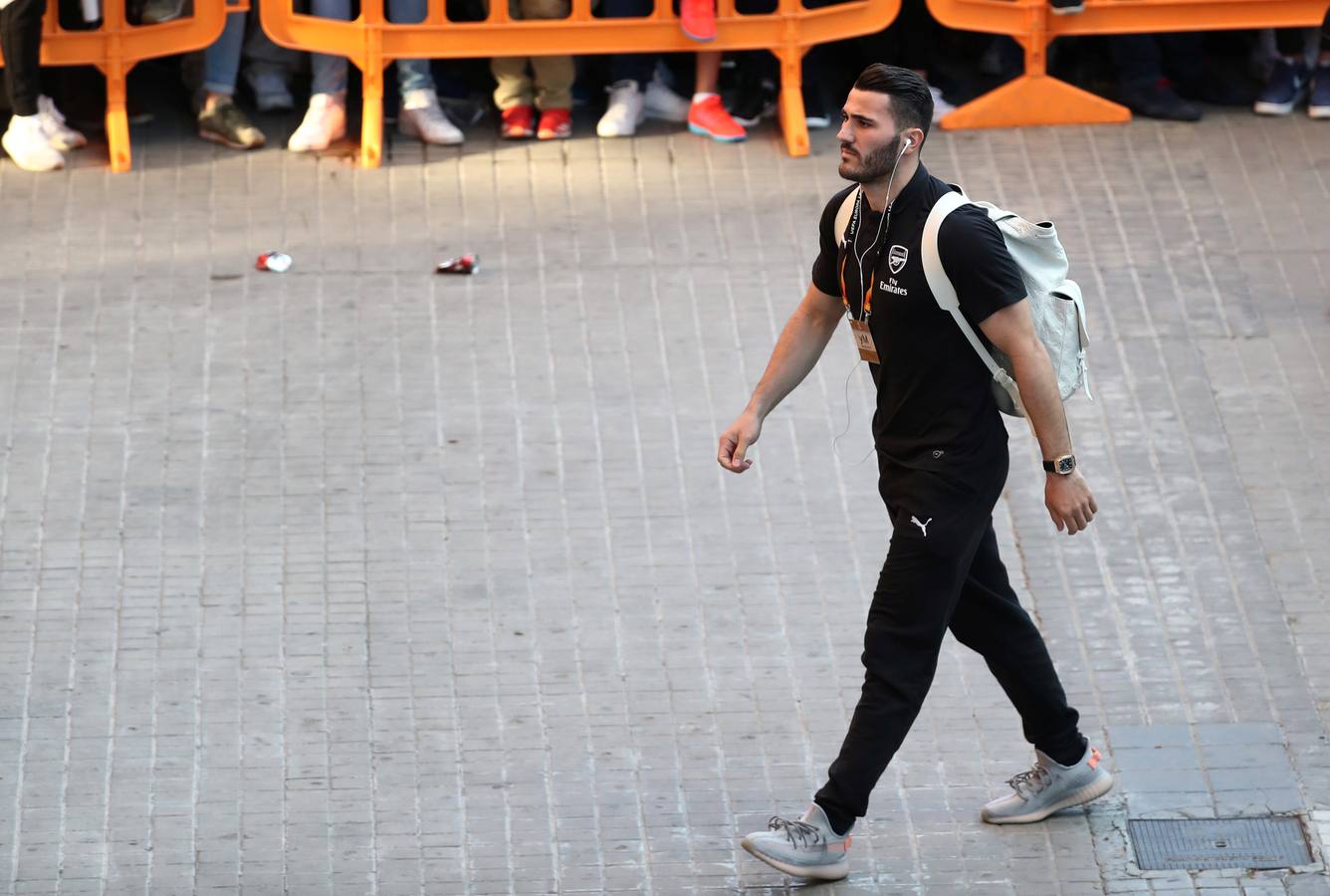 La plaza de la afición presenta un lleno total para llevar al Valencia a la final de Bakú