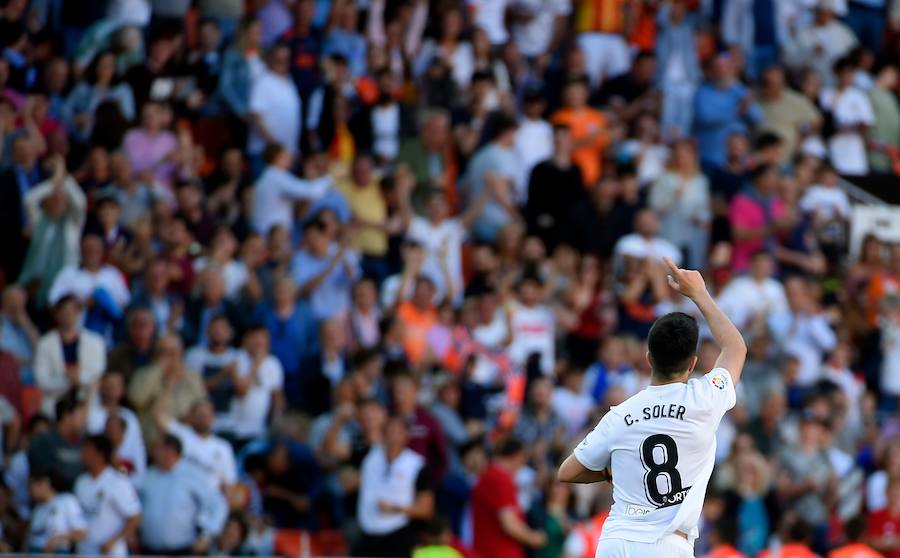 Estas son las fotos que deja el partido de la jornada 37 de LaLiga en Mestalla.