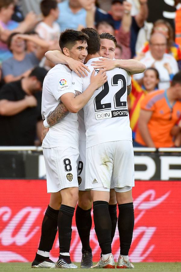 Estas son las fotos que deja el partido de la jornada 37 de LaLiga en Mestalla.