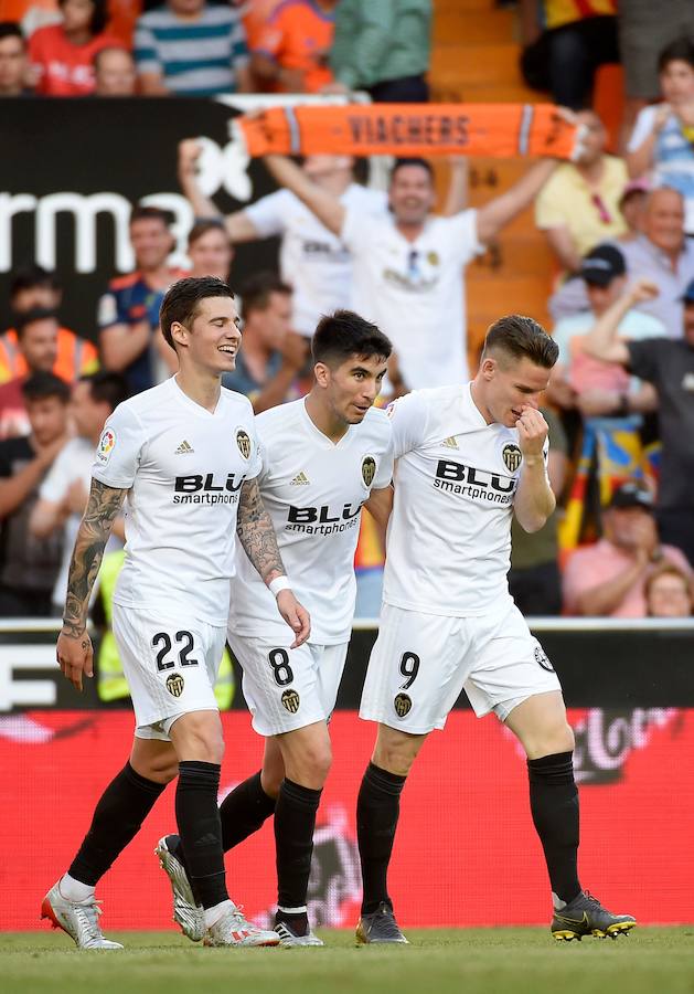 Estas son las fotos que deja el partido de la jornada 37 de LaLiga en Mestalla.