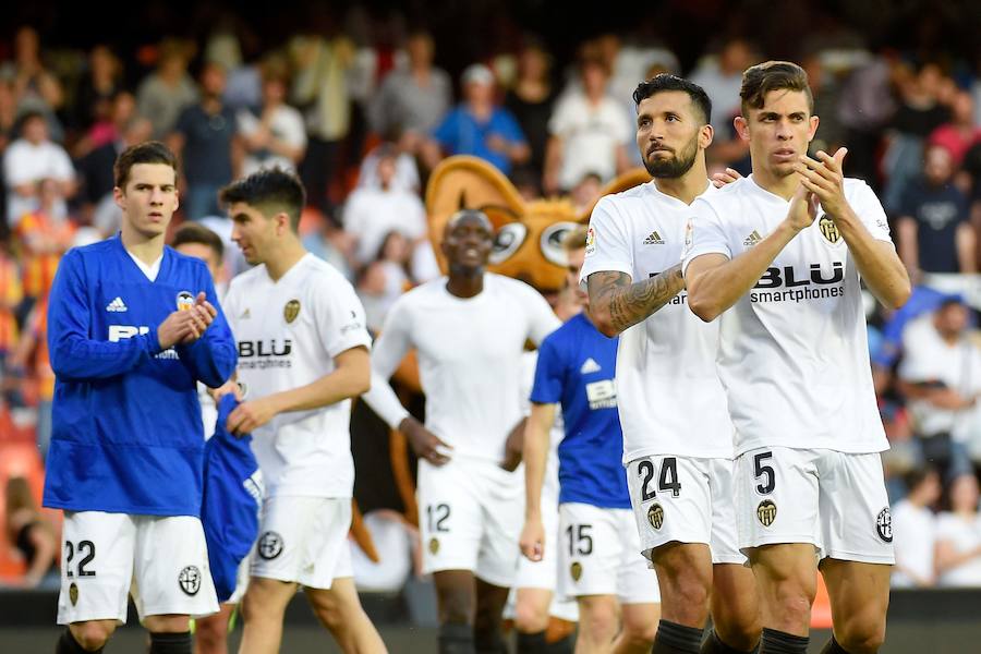 Estas son las fotos que deja el partido de la jornada 37 de LaLiga en Mestalla.