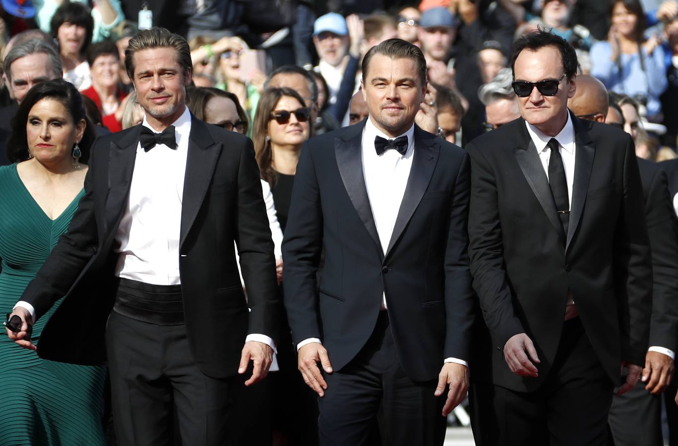 «Érase una vez en... Hollywood», de Quentin Tarantino, era una de las películas más esperadas del Festival de Cannes, y su alfombra roja este martes antes del estreno no decepcionó, con Leonardo DiCaprio y Brad Pitt como dos de los actores más aclamados. Completó el trío Margot Robbie.