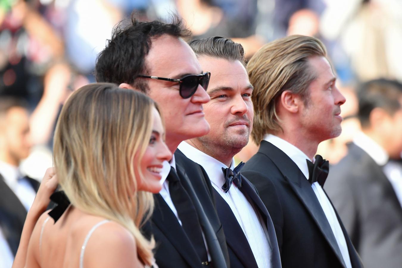 «Érase una vez en... Hollywood», de Quentin Tarantino, era una de las películas más esperadas del Festival de Cannes, y su alfombra roja este martes antes del estreno no decepcionó, con Leonardo DiCaprio y Brad Pitt como dos de los actores más aclamados. Completó el trío Margot Robbie.