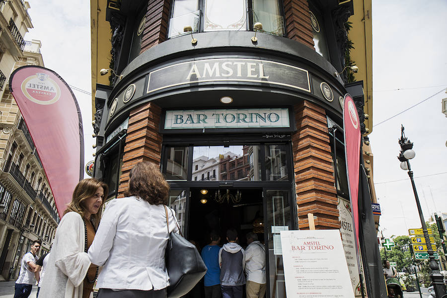 El Valencia CF y Amstel recrean el mítico local de los años 20 donde se fundó el club