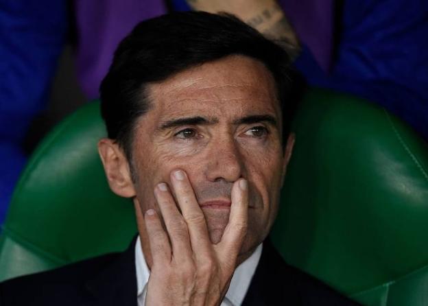 Marcelino en la final de la Copa del Rey.